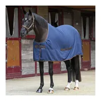 Bucas Cool Sheet Linen Abschwitzdecke 145 cm Navy/Coffee
