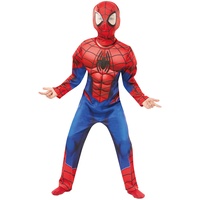 Rubie's 640841S Spider-Man Spiderman Kostüm, boys, blau-rot, S