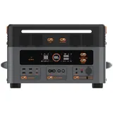 OSCAL Stromerzeuger Blackview PowerMax2400 2400W 1872kWh Tragbare Powerstation, 1,2 Std. Schnellladung, App-Steuerung, 16 Ausgänge, UPS < 0,01 s schwarz