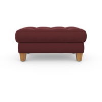 Stauraumhocker SIT&MORE "Westham" Hocker Gr. B/H/T: 101 cm x 47 cm x 66 cm, Lu x us-Microfaser ALTARA NUBUCK, mit Federkern-mit Stauraum, rot (bordeau) Hocker mit Stauraum