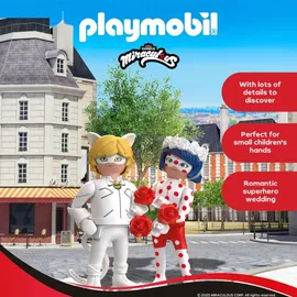 Playmobil Miraculous: Ladybugs & Cat Noirs Hochzeitstraum 71865