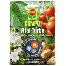 Compo Vital-Turbo Dünger für Obst, Gemüse, Zierpflanzen 20 g