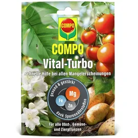 Compo Vital-Turbo Dünger für Obst, Gemüse, Zierpflanzen 20 g