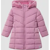 s.Oliver Wärmender Steppmantel mit Teddyplüsch-Futter - pink - 92