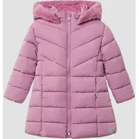s.Oliver Wärmender Steppmantel mit Teddyplüsch-Futter - pink - 92