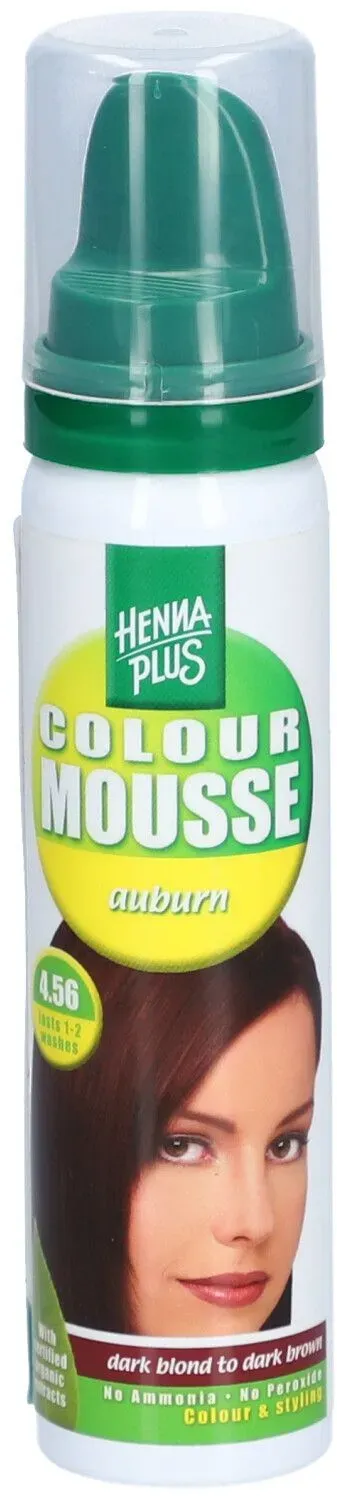 Henna Plus Colour Schaumstoff Auburn 4.56