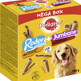 Pedigree Mega Box Rodeo Duos & Jumbone Hundesnack 2 Packungen