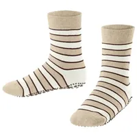 Falke Kinder Socken Simple Stripes 11481-4650 19-22 - Sand Mel.