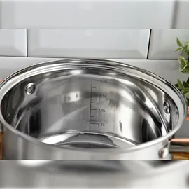 San Ignacio Onil 5 Stück, aus Edelstahl mit 5 Pfannen aus gepresstem Aluminium