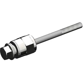 Croozer Enviolo Achsmutteradapter für Achskupplungen silber 2021