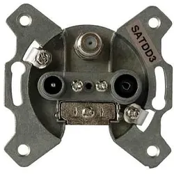 Kreiling Tech. 3-Loch Durchgangsdose SATDD3/Class A