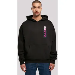 Kapuzenpullover F4NT4STIC "Heidi Dream Big Heroes of Childhood", Herren, Gr. XXL, schwarz, Obermaterial: 100% Baumwolle, casual, oversize, Langarm, Pullover, Premium Qualität, Nostalgie, Kinderserie