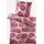 Heine Mako-Satin Erika/Magenta 135 x 200 cm + 40 x 80 cm