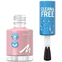 Manhattan Clean & Free Nail Polish, Nagellack 8 ml Nr. 154 Milky Bare