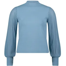 Zero Strickpullover mit transparenten Ärmeln