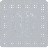 KLEINE WOLKE Foot 55 x 55 cm, grau