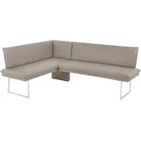 K+W Komfort & Wohnen Eckbank 86x60 cm Leder Longlife BRONCO langer Schenkel rechts oder links