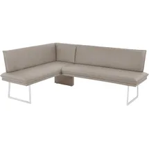 K+W Komfort & Wohnen Eckbank 86x60 cm Leder Longlife BRONCO langer Schenkel rechts oder links