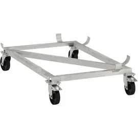Cemo GmbH Lenkrollengestell Metall 700 Liter verzinkt
