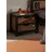 Vipack Kindernachttisch Alex 50 x 45 x 45 cm Kiefer teilmassiv gebeizt schwarz beige