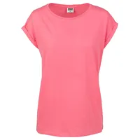 URBAN CLASSICS Ladies Extended Shoulder Tee T-Shirt, pinkgrapefruit, XL