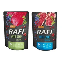 RAFI für Hunde MIX - Beutel 16x300g (schwarze Verpackung)