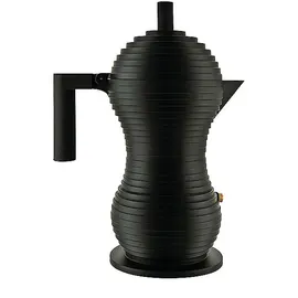 Alessi Pulcina 6 Tassen schwarz