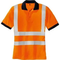 Warnschutz-Polo-Shirt SYLT, warn-orange, Größe L - orange - L