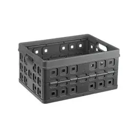 SUNWARE Klappbox Square 49 x 36 x 24,5 cm 25-tlg. anthrazit