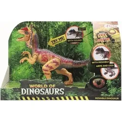 TOI TOYS 37092Z WORLD OF DINOSAURS Beweglicher Dino mit Sound