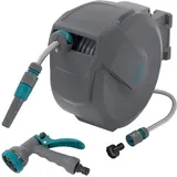 ECD Germany Schlauchtrommel 15 m grau