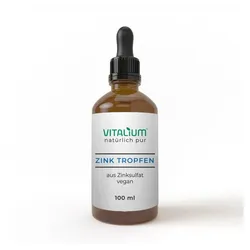 meinVitalium - alkoholfreie ionische Zink-Tropfen 100 ml