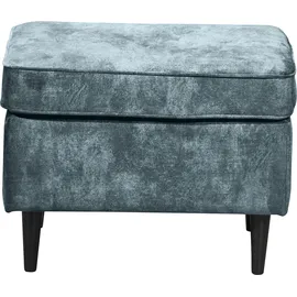 ed exciting design Hocker Oskar 100% Polyester 63 x 43 x 42 cm Blau