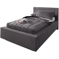 Tagesdecke, grau, B:210cm L:220cm, Polyester, WESTFALIA SCHLAFKOMFORT, Tagesdecken