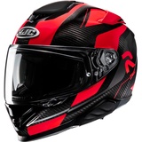 HJC Helmets HJC RPHA 71 Carbon Hamil MC1 rot XXL