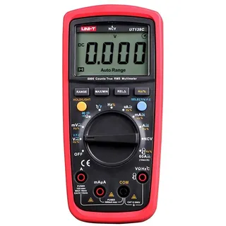 UNI-T, UT139C, Digitales True RMS Multimeter, mit Kapazitäts- / Frequenz-/ Temperaturmessung