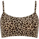 CHANTELLE Damen Softstretch Bustier, bügellos, für 0OZ Leopard Nude, M/L
