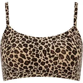 CHANTELLE Damen Softstretch Bustier, bügellos, für 0OZ Leopard Nude, M/L