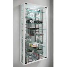 VCM Hängevitrine Vitrosa 59 x 18 x 114,3 cm Weiß