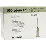 B. Braun Kanülen Standardkanülen 100 Stück 0,40 x 20 mm