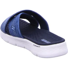 SKECHERS GO Walk Flex Sandale Impressed, Navy Textile, 37 EU