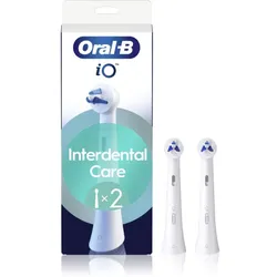 Oral B iO Interdental Clean Ersatzkopf für die Reinigung von Zahnspangen und Implantaten 2 St.