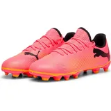 Puma Future 7 Play FG/AG Jr. sunset glow/puma black/sun stream 36