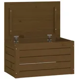 vidaXL Truhe Gartentruhe Kissenbox Kissentruhe Auflagenbox Holztruhe Honigbraun 59 braun