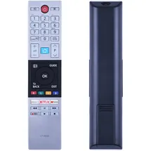 gouyesho CT-8528 Ersatz Fernbedienung passend für Toshiba 4K UHD HDR TV Kompatibel mit 24D2863DB 24D3863DB 28W3863DB 32D2863DB 32D3862DB 32D3863DB 43L2863DB 43T6863DB 43U5863DB 43U6863DB 48L2863DB