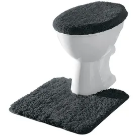 Erwin Müller Stand-WC-Set 2-teilig Rhodos in graphit | Gr.: onesize