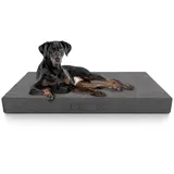 Knuffelwuff Hundematte Lenie 100 x 65 cm grau