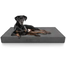 Knuffelwuff Hundematte Lenie 100 x 65 cm grau