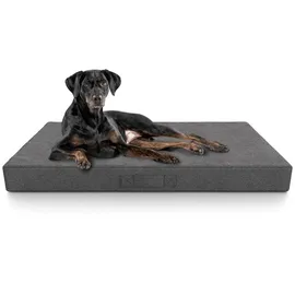 Knuffelwuff Hundematte Lenie 100 x 65 cm grau