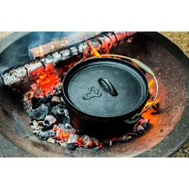 BBQ-Bull Dutch Oven Set in Holzkiste 7-tlg.